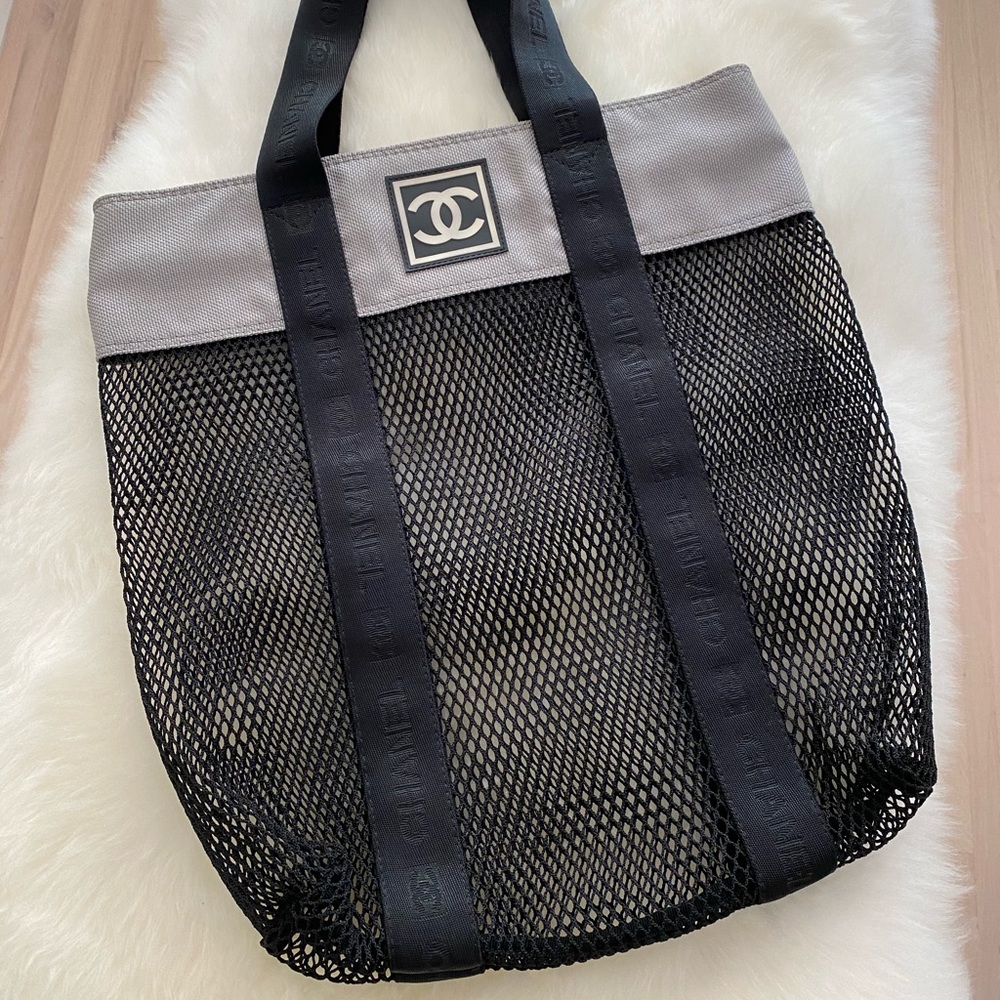 Chanel Rare Vintage Sport Gym Bag 2 in 1